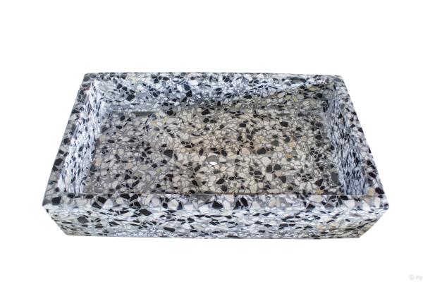 Lavabo 60x35 Terrazzo réf 605 CG